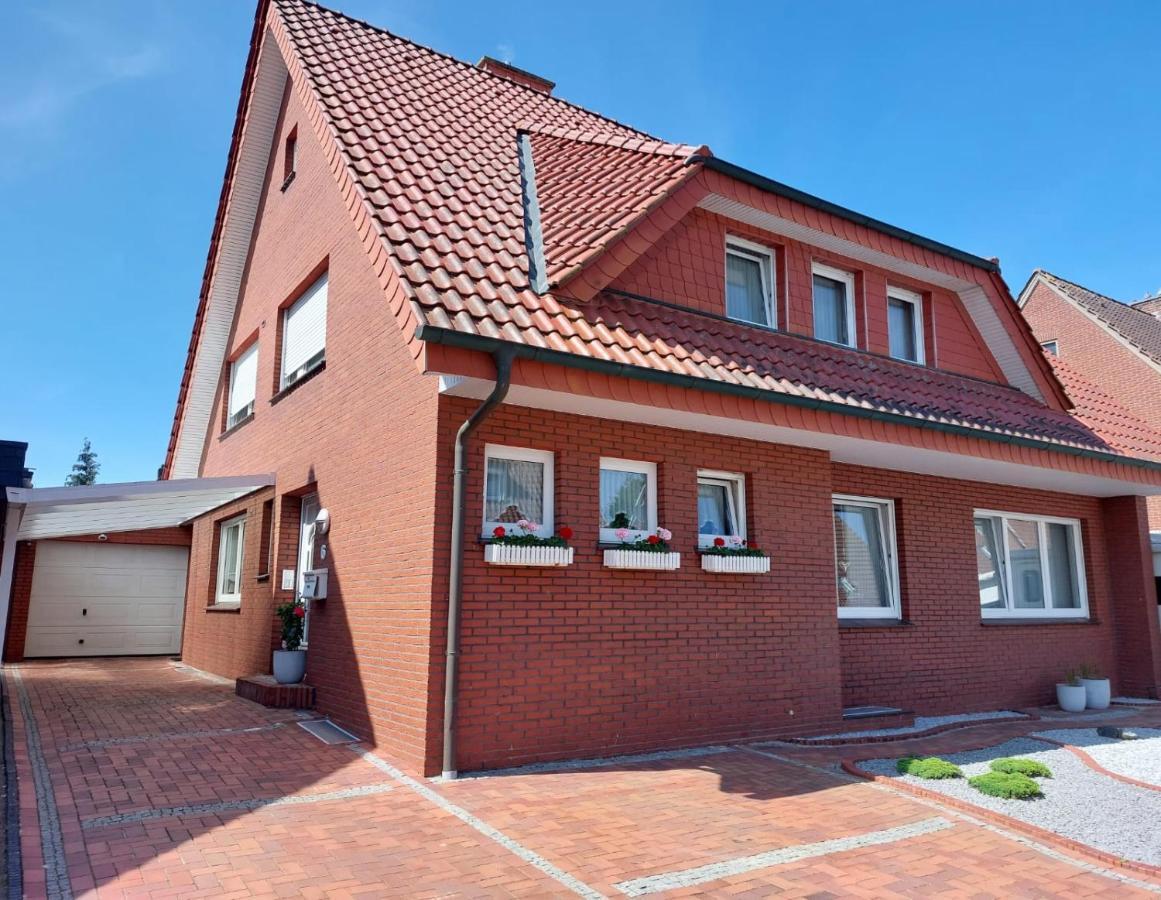 Ferienwohnung Leni Erstes Og Inkl Balkon Gartenblick Kostenfreier Parkplatz Stadtnah Aber Ruhig Gelegen Меппен Экстерьер фото